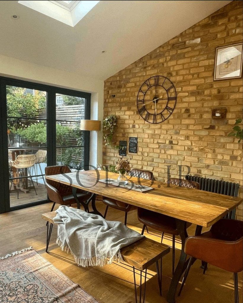 میز ناهارخوری چوبی شیک