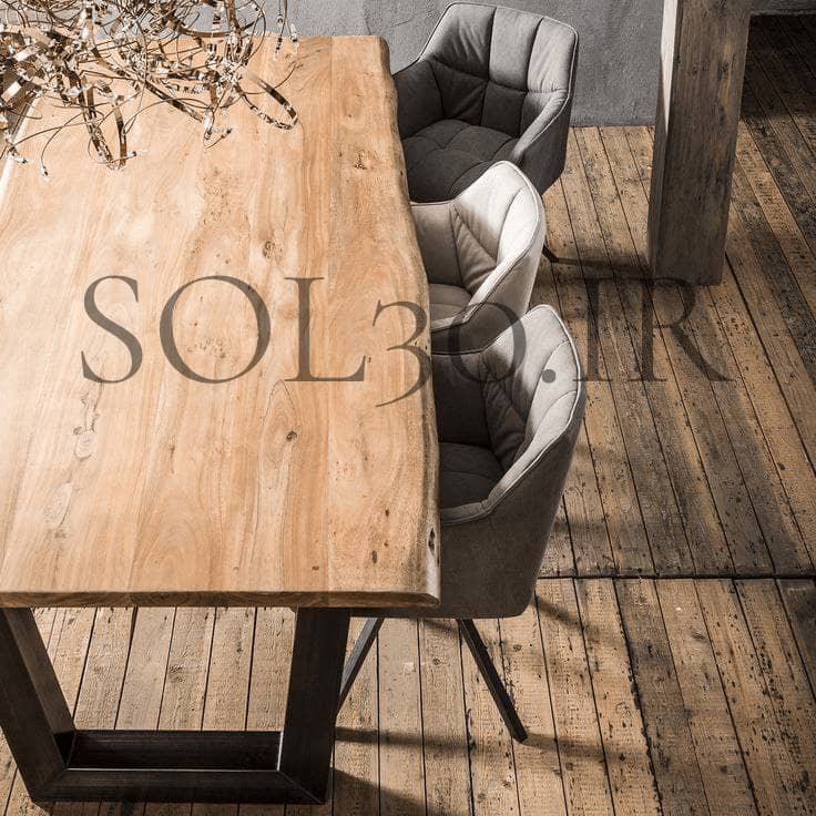 میز ناهارخوری چوبی بروز